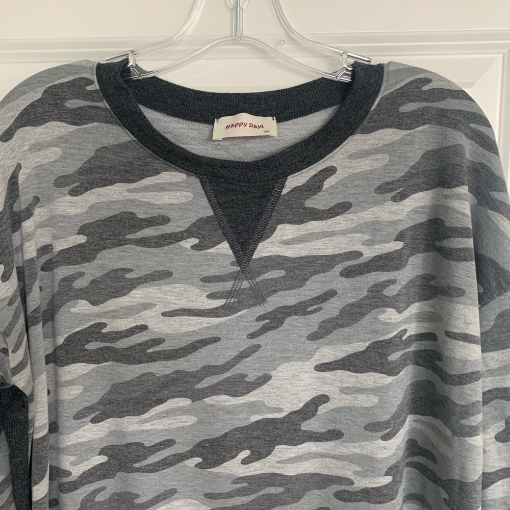 Happy Days Camo tunic top - Picture 3 of 9